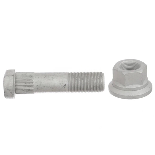 Bijon M22x92mm Somunlu, Frezeli (Gri)