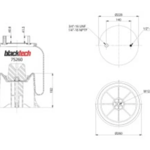 Air Springs Complete Plastic Piston