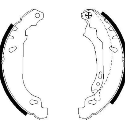 Brake Shoe Set (Braking System)