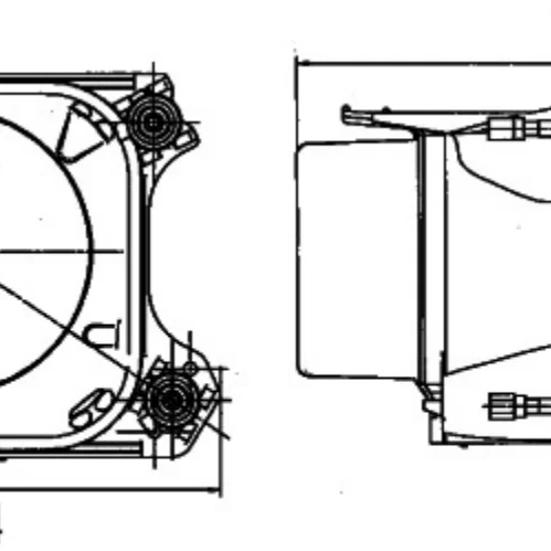 Headlight (Bi-Xenon,Left)