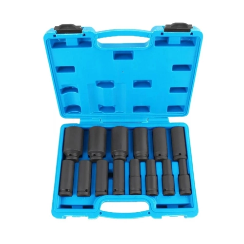 Socket Set Pneumatic 1/2 12 10-32 Mm 14 Piece