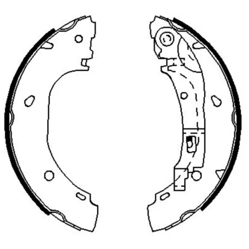 Brake Shoe Set (Braking System)
