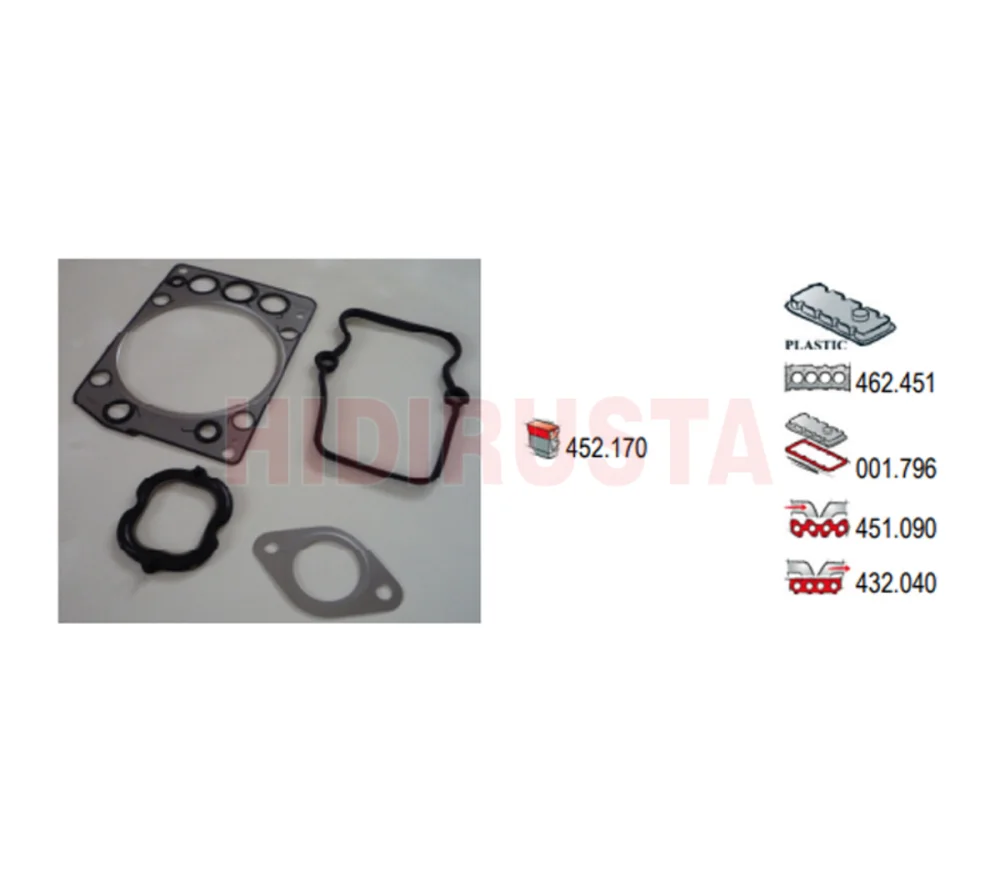 Cyl Head Gasket Set 457 (Skc 462452)
