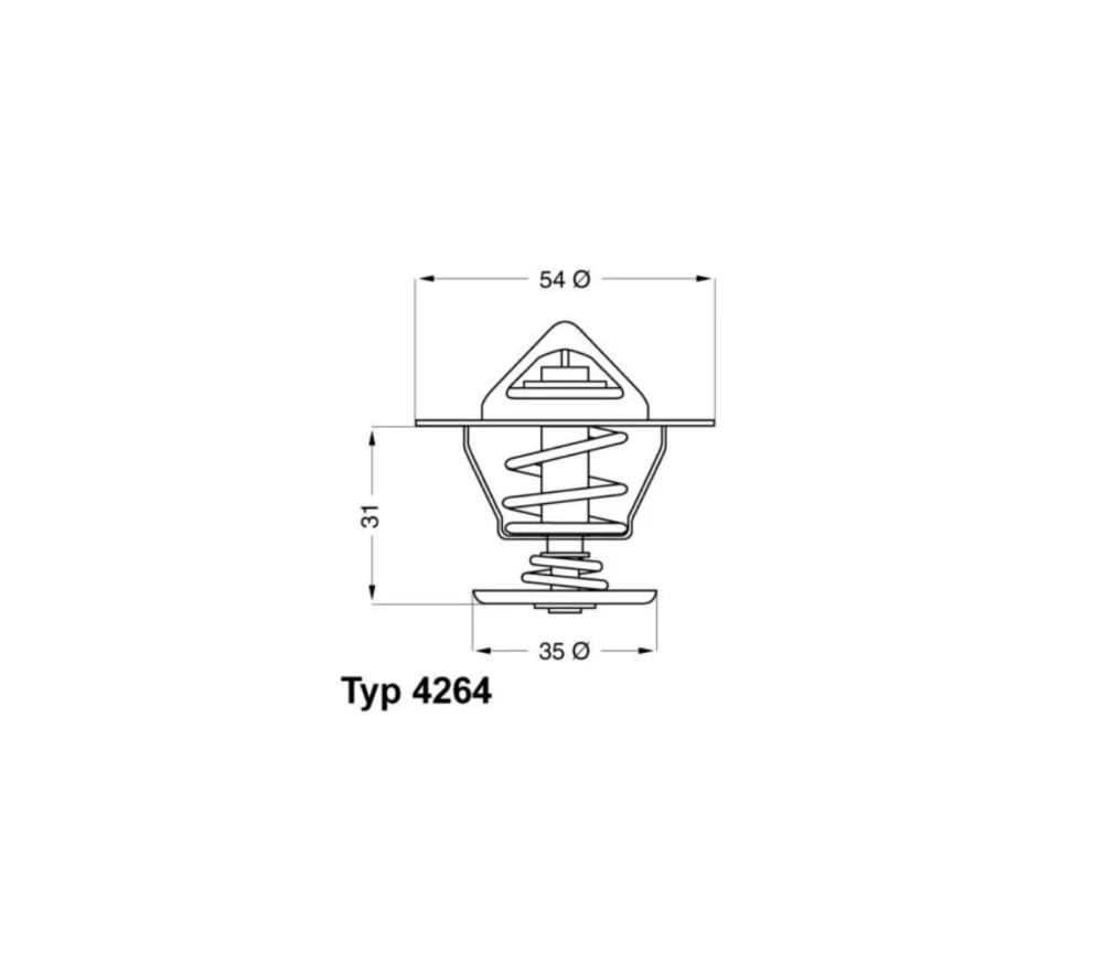 Termostat-VW 1.9TDİ Caddy III,POC.Golf IV 1.186.87