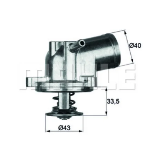 Termostat, sogutma sivisi (Sogutma sistemi)