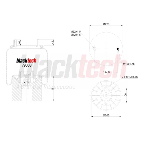 Complete Air Springs W01 M58 7074