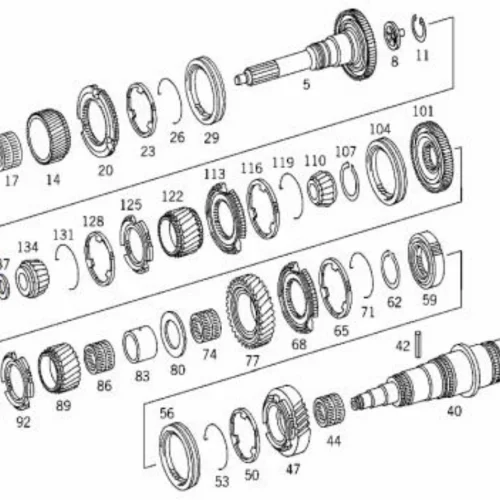 trans. Input shaft roller Bearing