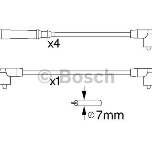 Ignition Cable Kit (Ignition System)