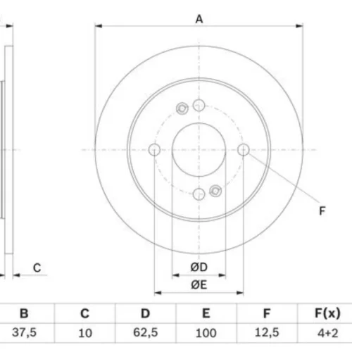 Brake Disc Rear