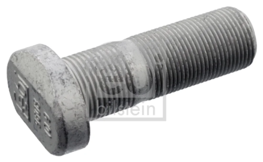 Bijon M22x68mm Somunsuz, Yivli (Gri, Elips Başlıklı)