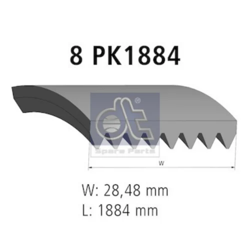 Kanallı V kayışı (Kayış tahriki)