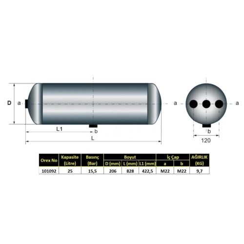 Air Tank, Compressed-Air System