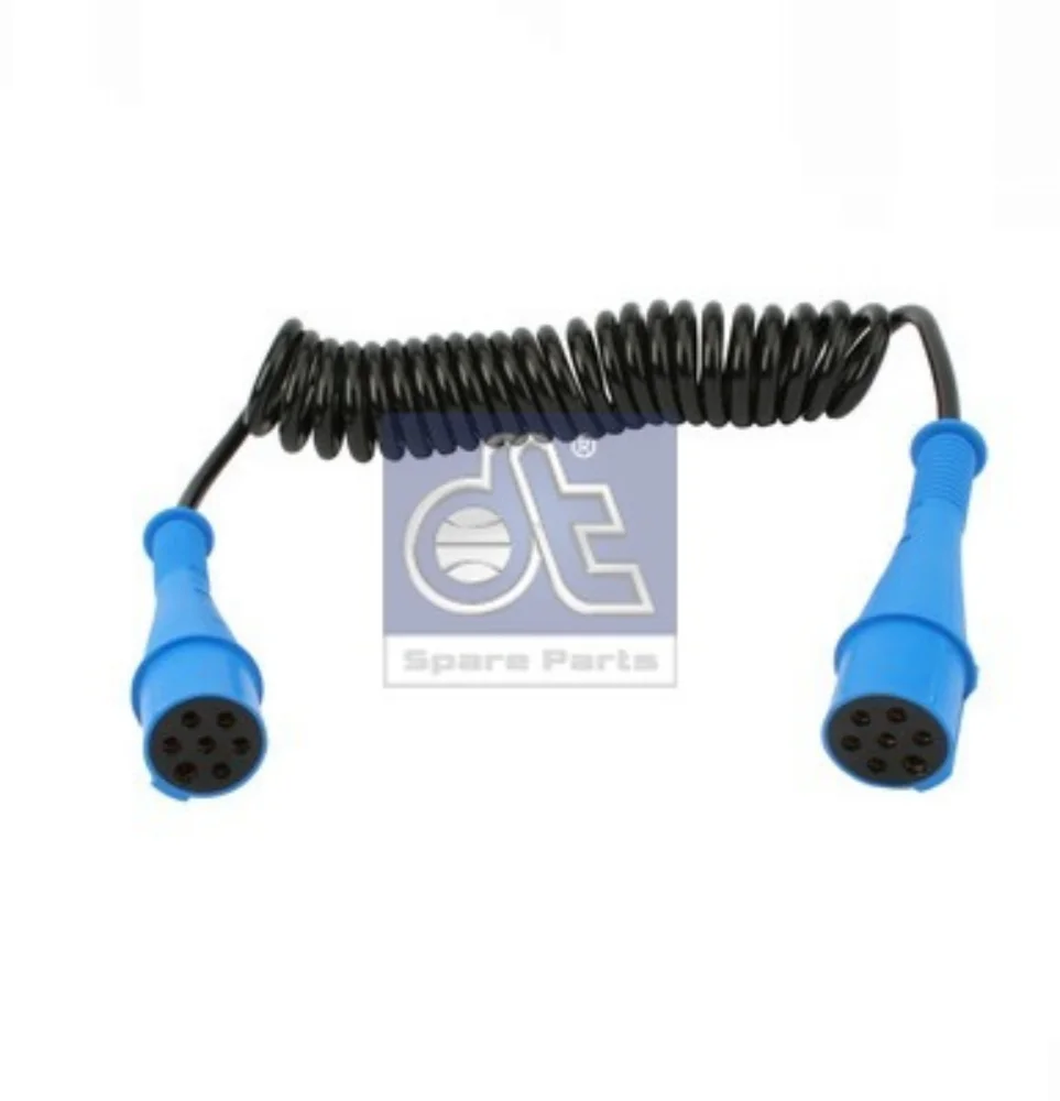 Dorse Elektrik Kablosu (7P/24V, ISO 1185 - Tip N, Plastik Fiş, 3-4 Metre)