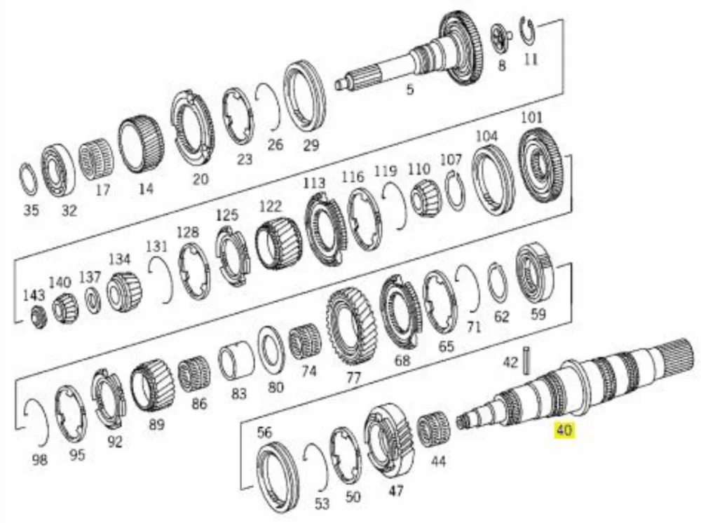 Trans. Camshaft G100-12