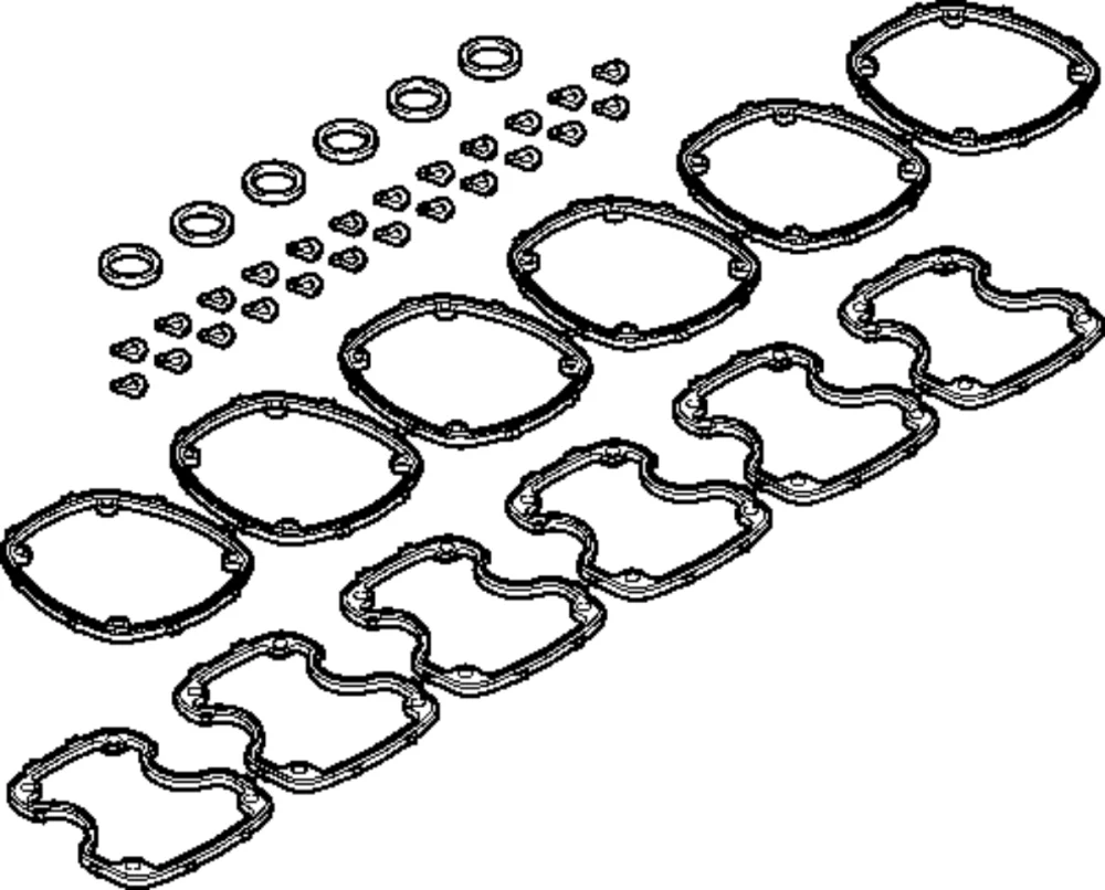 Gasket Set, cylinder head cover (Cylinder Head)