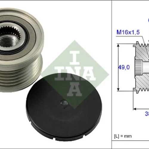 Alternator Freewheel Clutch (Alternator)