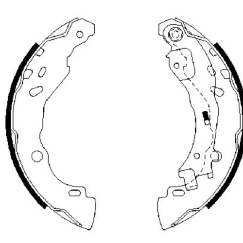 Brake Shoe Set (Braking System)