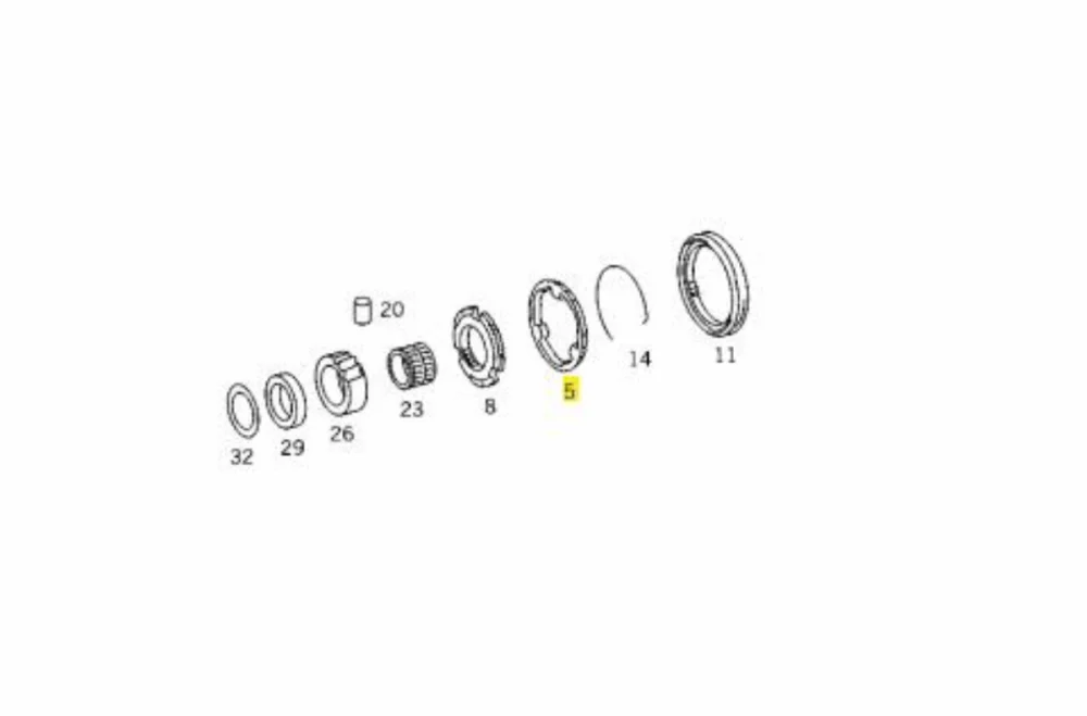 San.3-4-5-6 Steel Synchromenic A9452600450