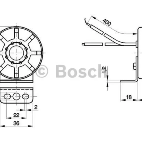 Geri Vites Sireni 12/24V 97Db Tekli