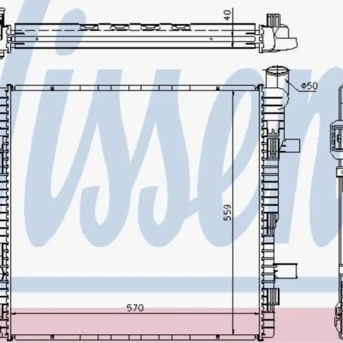 Radiator 668669