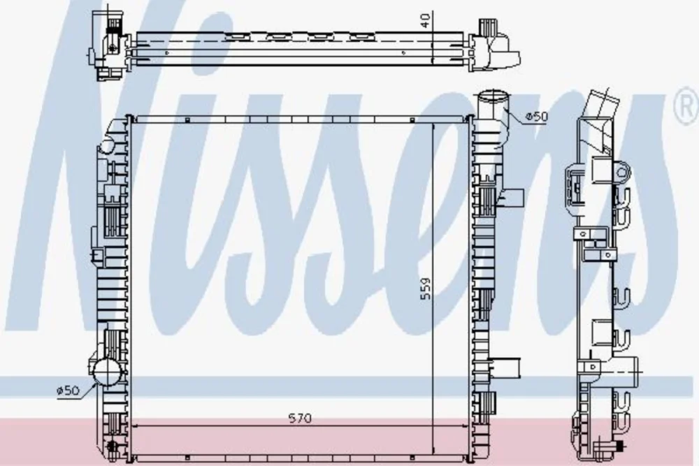 Radiator 668669