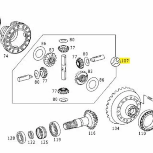 Differential Crosshead Box Setra-