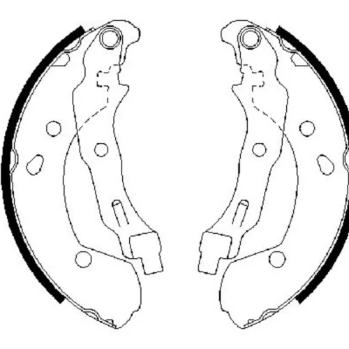 Brake Shoe Set (Braking System)