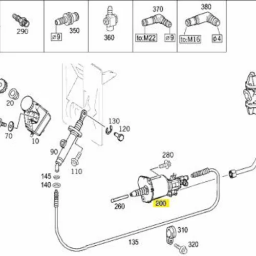 Clutch Servo N.M.457,  ( w,Pentosin )