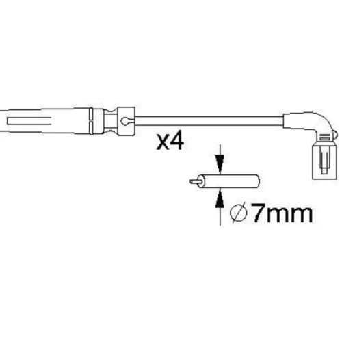 Ignition Cable Kit (Ignition System)