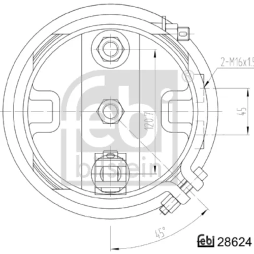 Diaphragm Brake Cylinder (Compressed-air System)