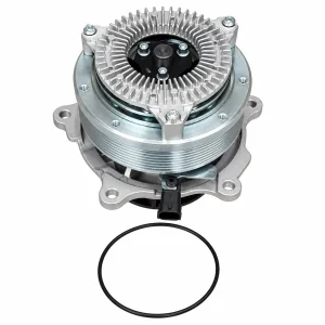Water pump with clutch