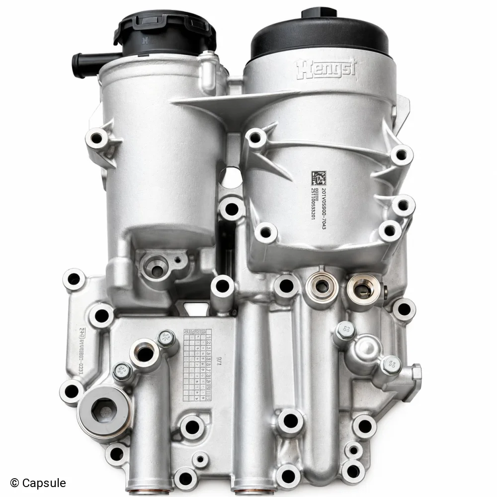Oil filter, complete