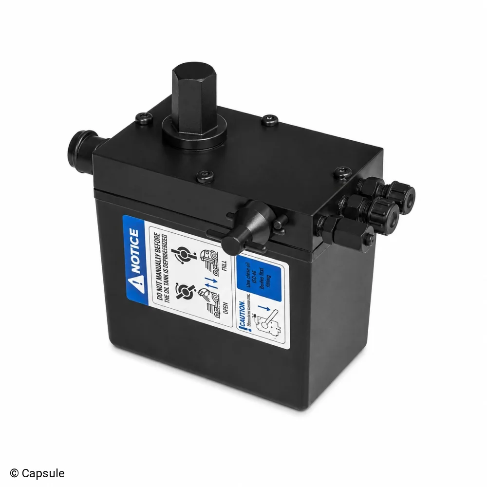 Cabin tilt pump